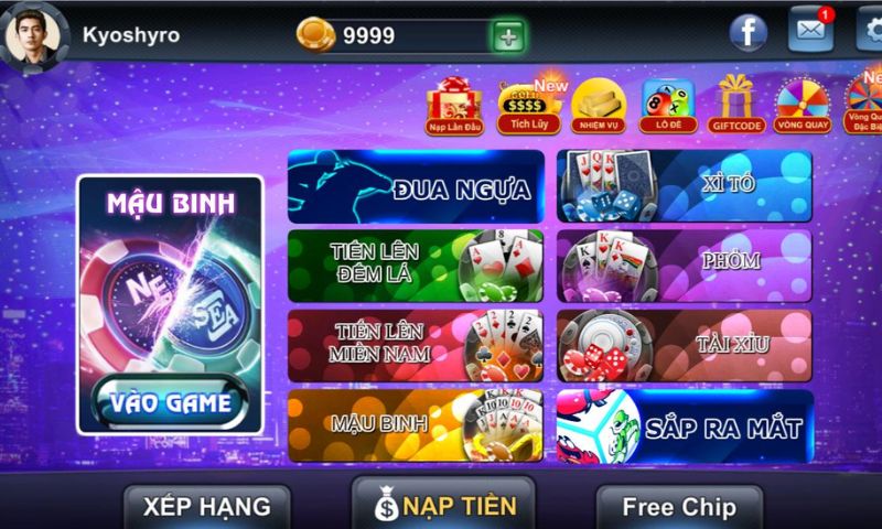 Những tính năng trong Game