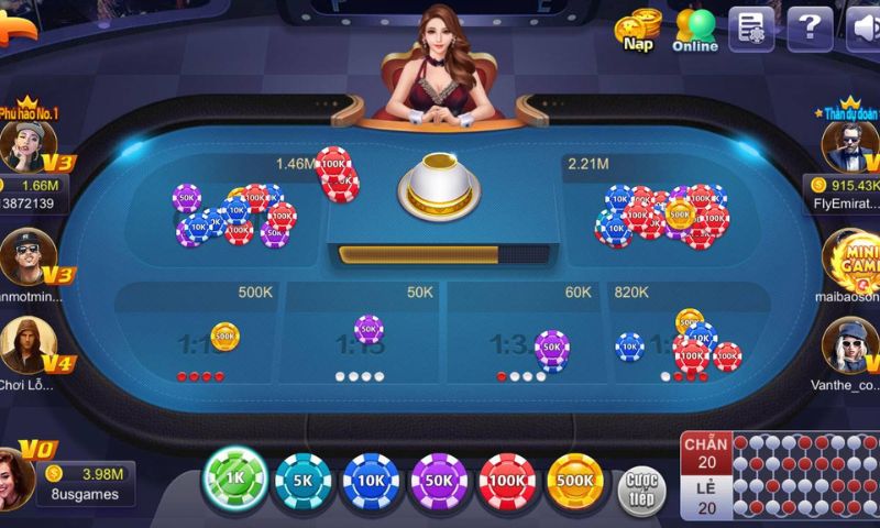 Game xóc đĩa đổi thưởng ở Loto188